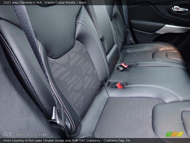 Rear Seat of 2022 Cherokee X 4x4