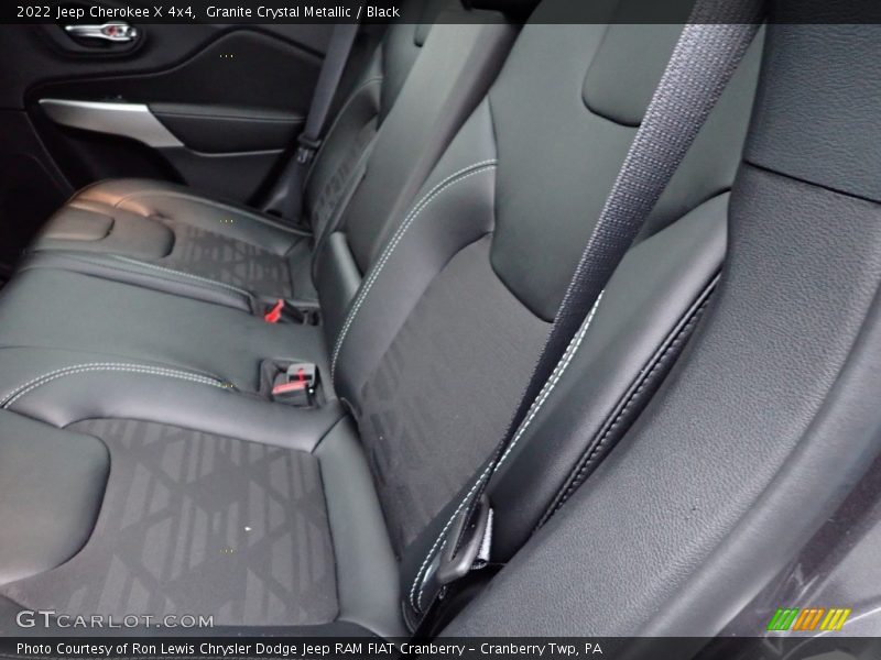 Rear Seat of 2022 Cherokee X 4x4