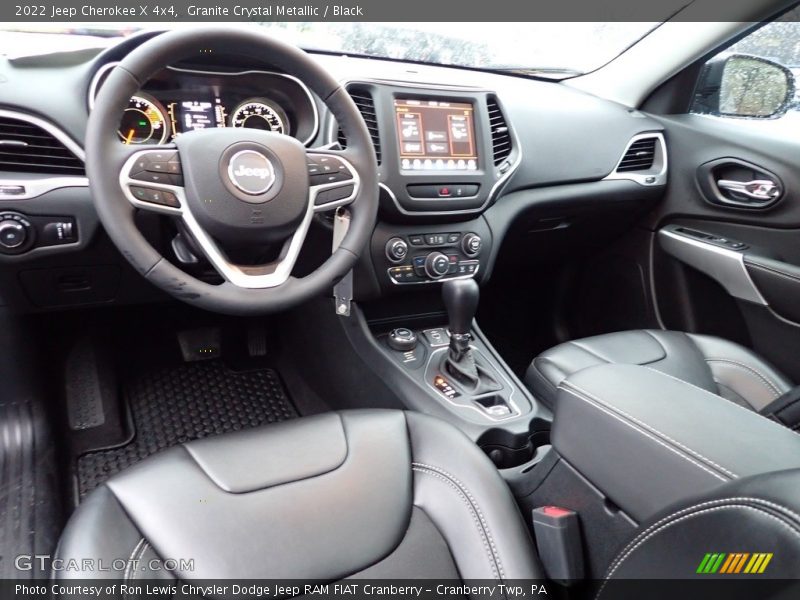 Black Interior - 2022 Cherokee X 4x4 