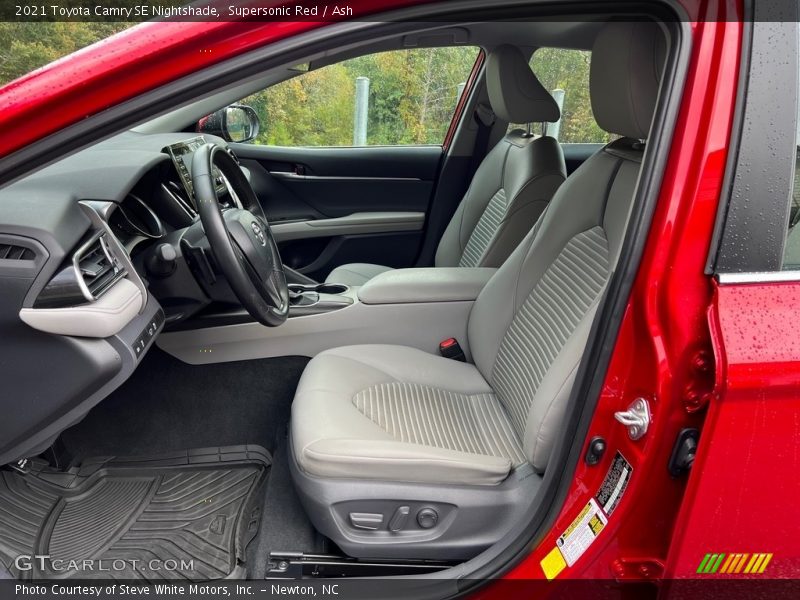  2021 Camry SE Nightshade Ash Interior