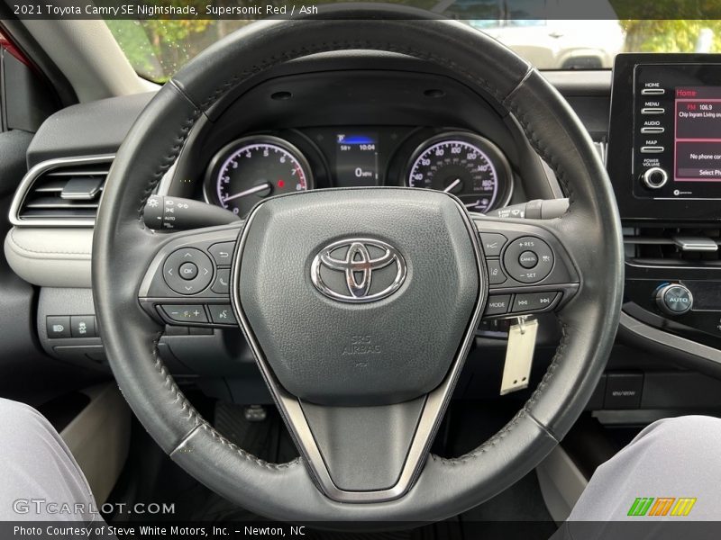  2021 Camry SE Nightshade Steering Wheel