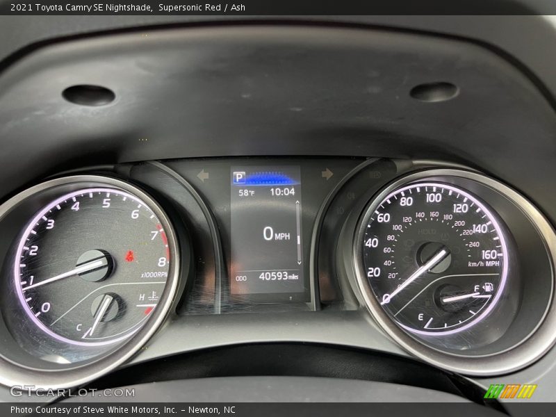  2021 Camry SE Nightshade SE Nightshade Gauges