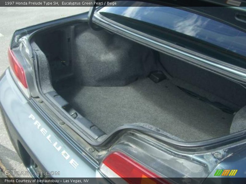 Eucalyptus Green Pearl / Beige 1997 Honda Prelude Type SH