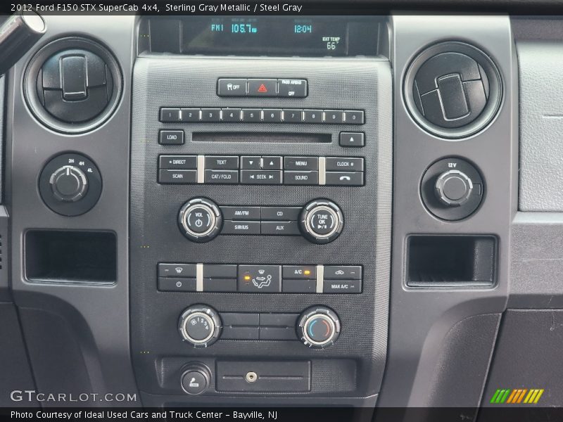 Sterling Gray Metallic / Steel Gray 2012 Ford F150 STX SuperCab 4x4