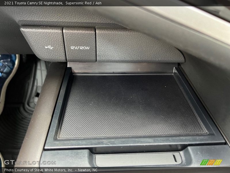 Supersonic Red / Ash 2021 Toyota Camry SE Nightshade