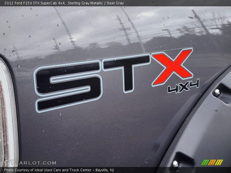 Sterling Gray Metallic / Steel Gray 2012 Ford F150 STX SuperCab 4x4