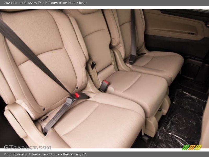 Rear Seat of 2024 Odyssey EX