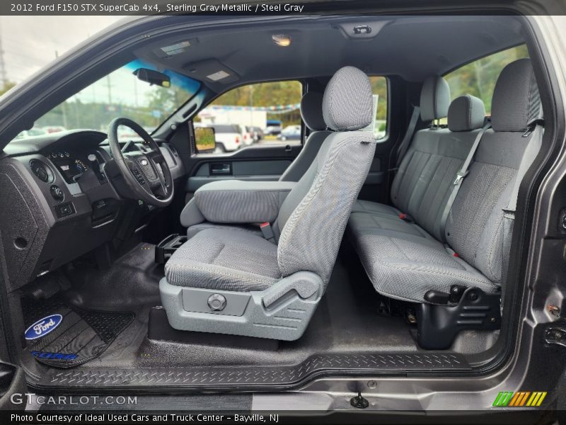 Sterling Gray Metallic / Steel Gray 2012 Ford F150 STX SuperCab 4x4