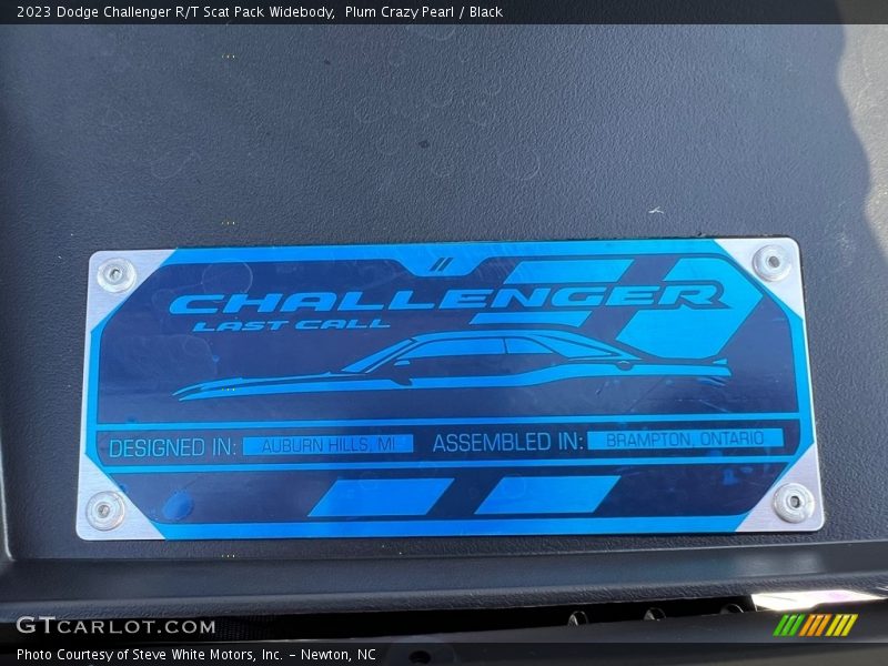  2023 Challenger R/T Scat Pack Widebody Logo