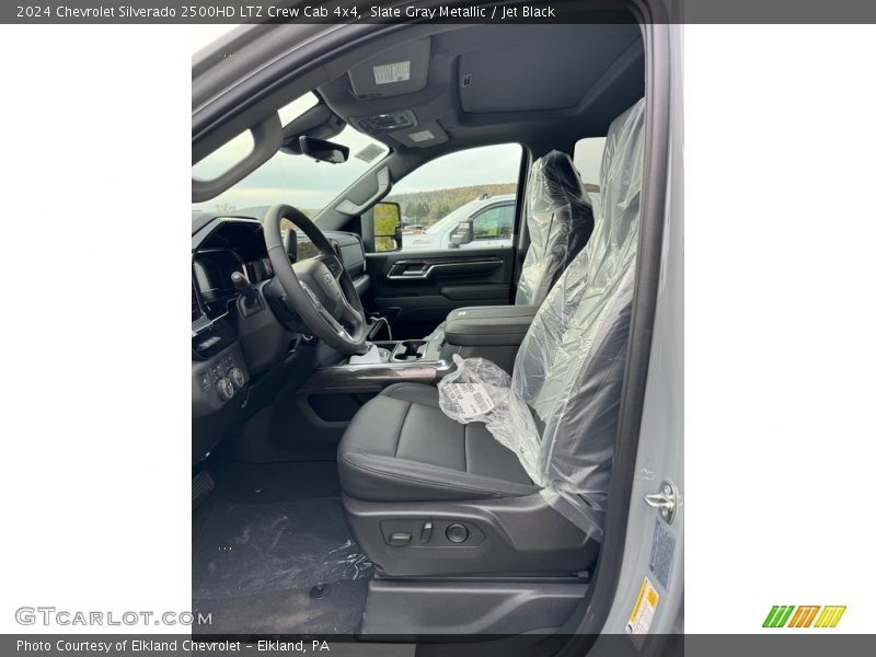 Slate Gray Metallic / Jet Black 2024 Chevrolet Silverado 2500HD LTZ Crew Cab 4x4