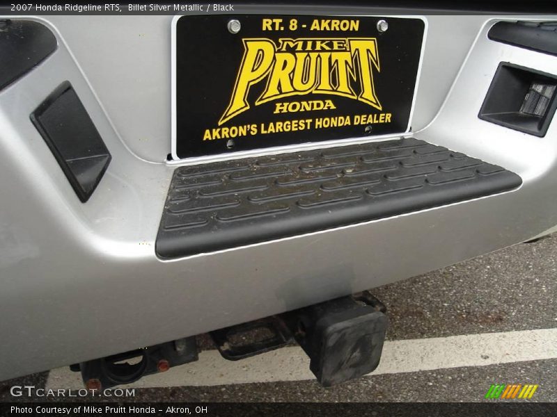 Billet Silver Metallic / Black 2007 Honda Ridgeline RTS