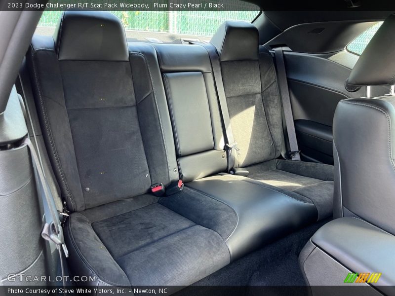 Rear Seat of 2023 Challenger R/T Scat Pack Widebody