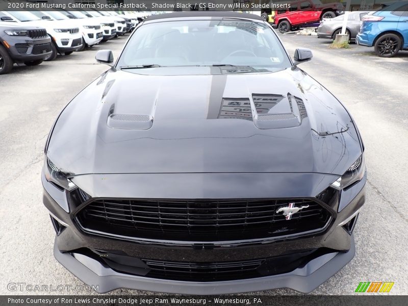  2020 Mustang California Special Fastback Shadow Black