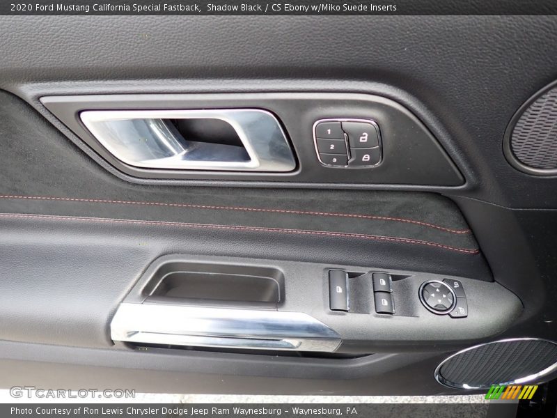 Door Panel of 2020 Mustang California Special Fastback