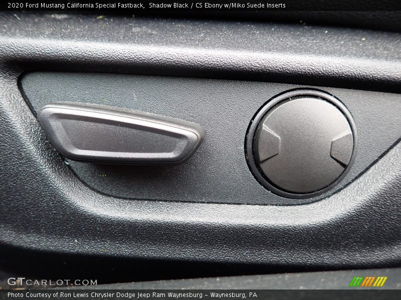 Controls of 2020 Mustang California Special Fastback