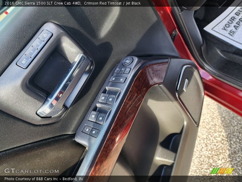 Crimson Red Tintcoat / Jet Black 2016 GMC Sierra 1500 SLT Crew Cab 4WD