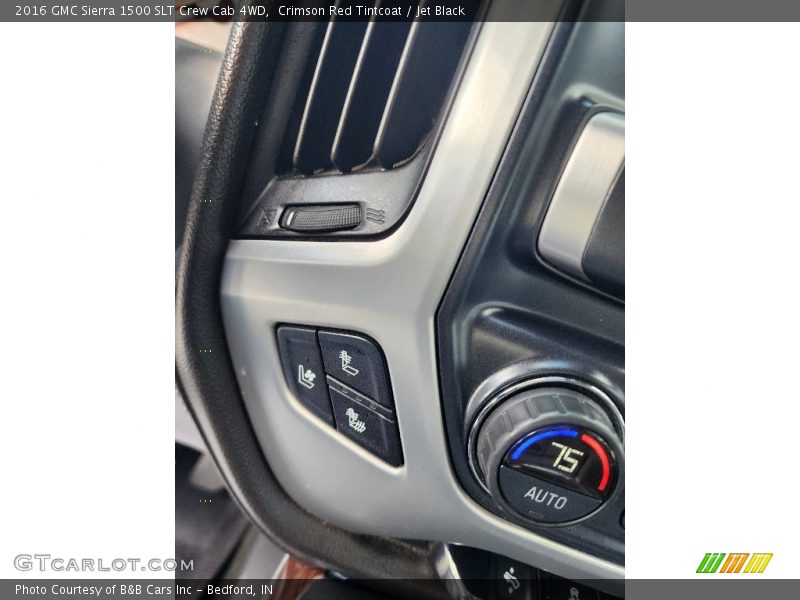 Crimson Red Tintcoat / Jet Black 2016 GMC Sierra 1500 SLT Crew Cab 4WD