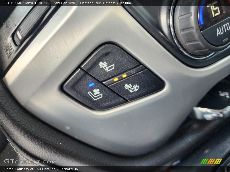 Crimson Red Tintcoat / Jet Black 2016 GMC Sierra 1500 SLT Crew Cab 4WD