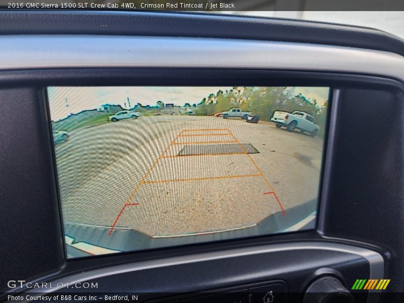 Crimson Red Tintcoat / Jet Black 2016 GMC Sierra 1500 SLT Crew Cab 4WD