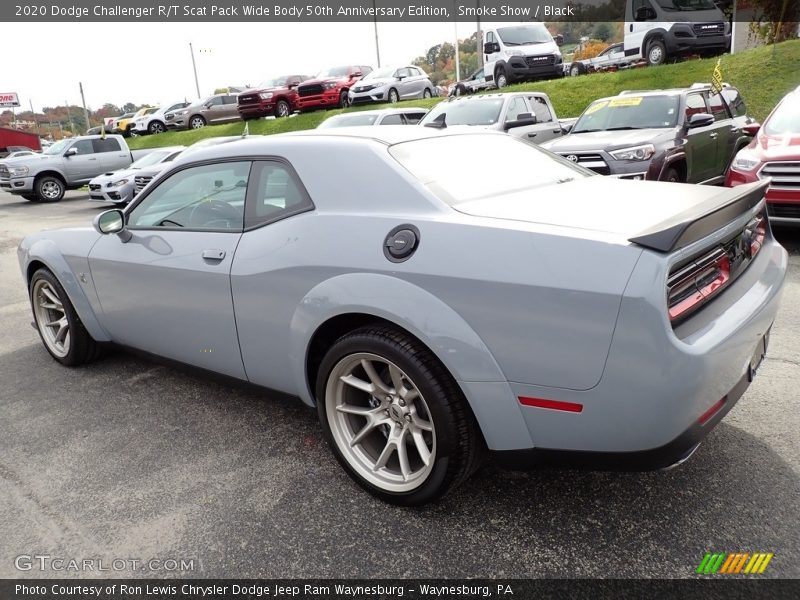 Smoke Show / Black 2020 Dodge Challenger R/T Scat Pack Wide Body 50th Anniversary Edition