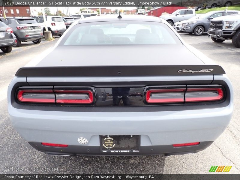 Smoke Show / Black 2020 Dodge Challenger R/T Scat Pack Wide Body 50th Anniversary Edition