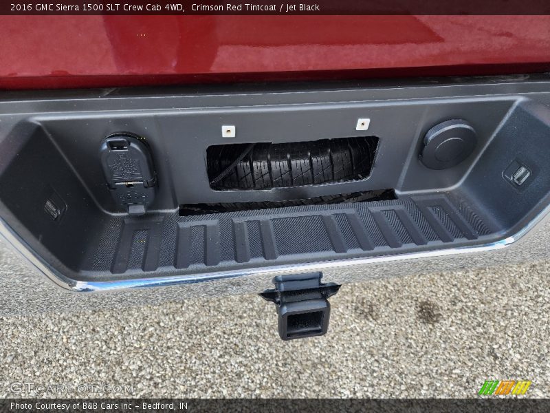 Crimson Red Tintcoat / Jet Black 2016 GMC Sierra 1500 SLT Crew Cab 4WD