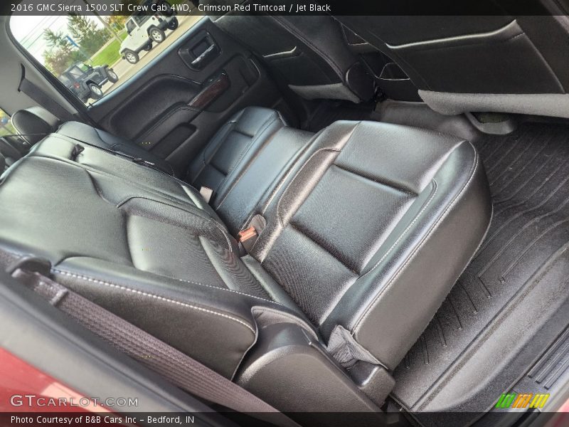 Crimson Red Tintcoat / Jet Black 2016 GMC Sierra 1500 SLT Crew Cab 4WD