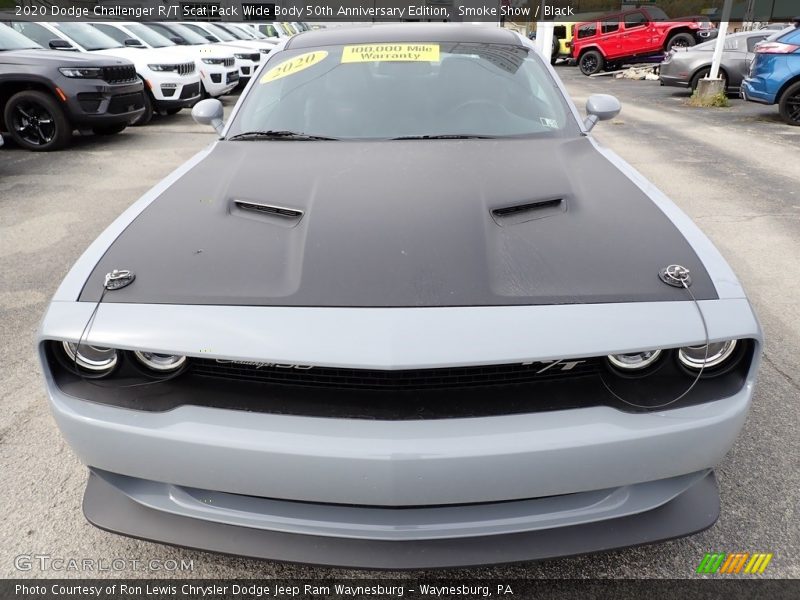 Smoke Show / Black 2020 Dodge Challenger R/T Scat Pack Wide Body 50th Anniversary Edition