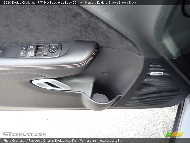 Smoke Show / Black 2020 Dodge Challenger R/T Scat Pack Wide Body 50th Anniversary Edition