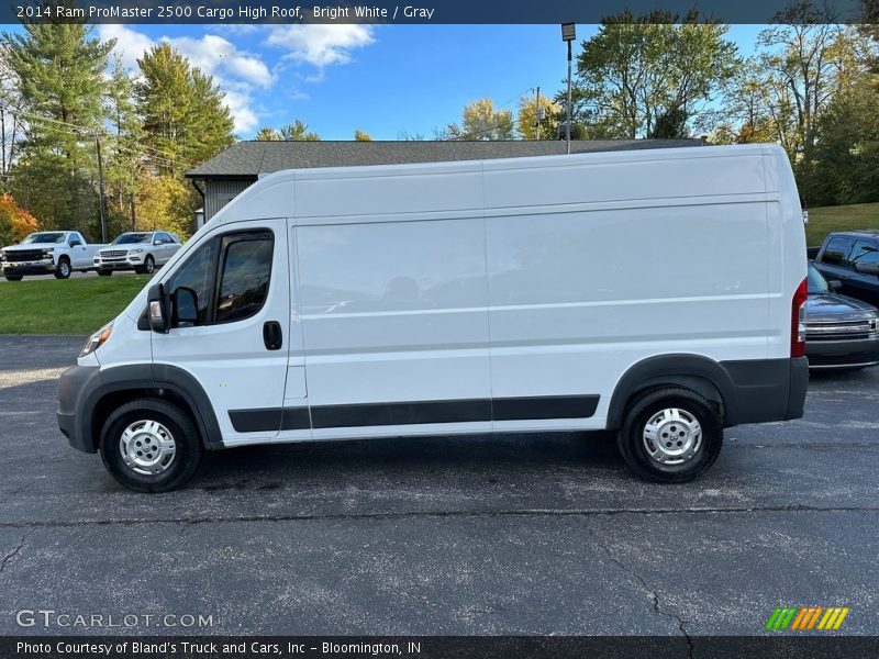  2014 ProMaster 2500 Cargo High Roof Bright White