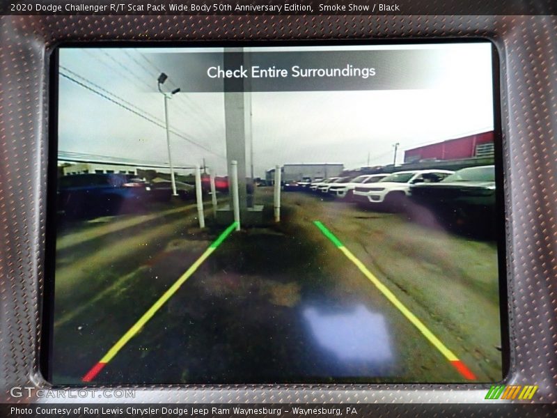 Smoke Show / Black 2020 Dodge Challenger R/T Scat Pack Wide Body 50th Anniversary Edition