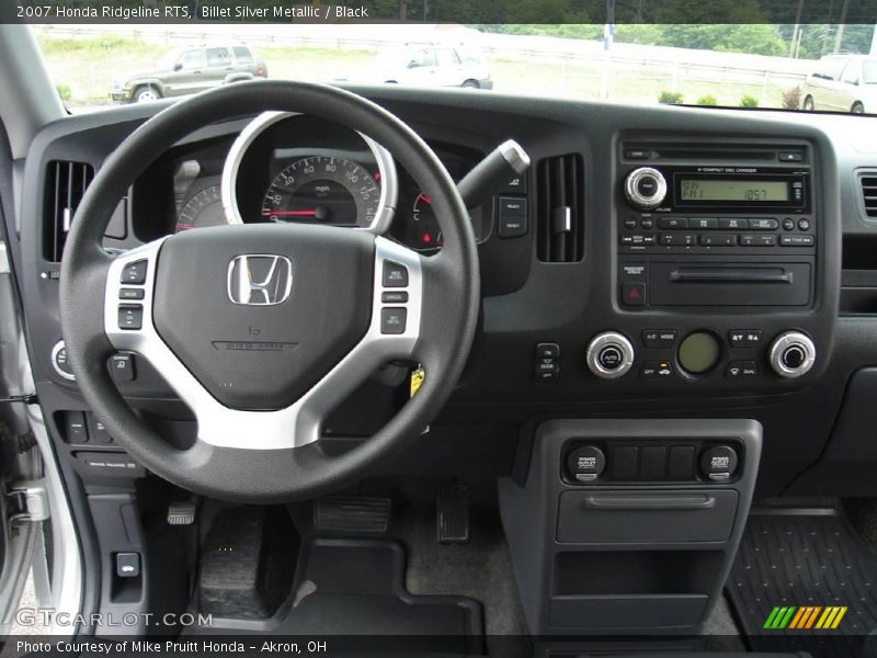 Billet Silver Metallic / Black 2007 Honda Ridgeline RTS