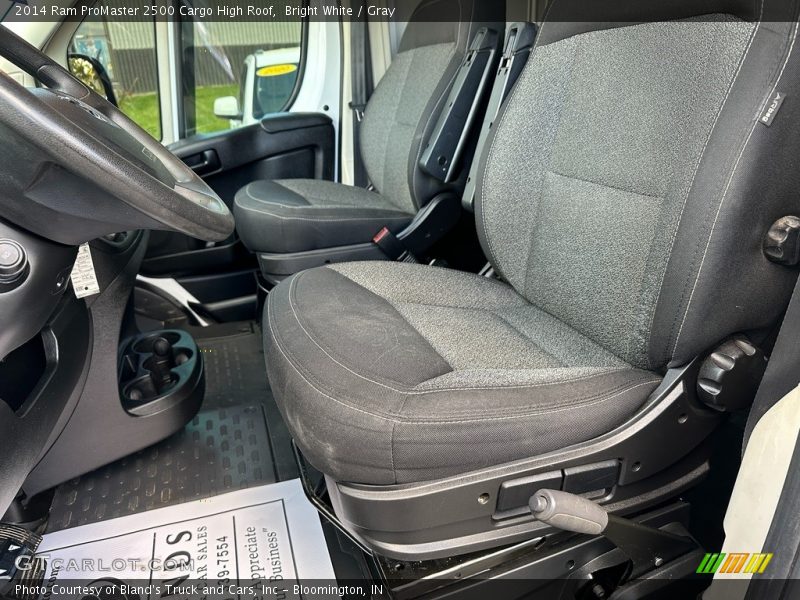 Front Seat of 2014 ProMaster 2500 Cargo High Roof
