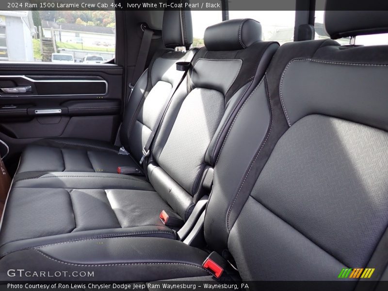 Rear Seat of 2024 1500 Laramie Crew Cab 4x4