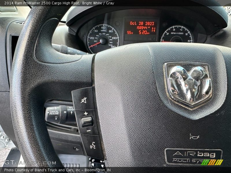  2014 ProMaster 2500 Cargo High Roof Steering Wheel