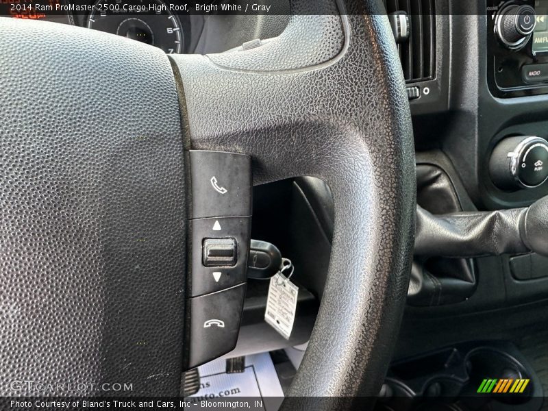  2014 ProMaster 2500 Cargo High Roof Steering Wheel