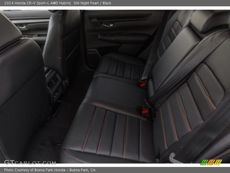 Rear Seat of 2024 CR-V Sport-L AWD Hybrid