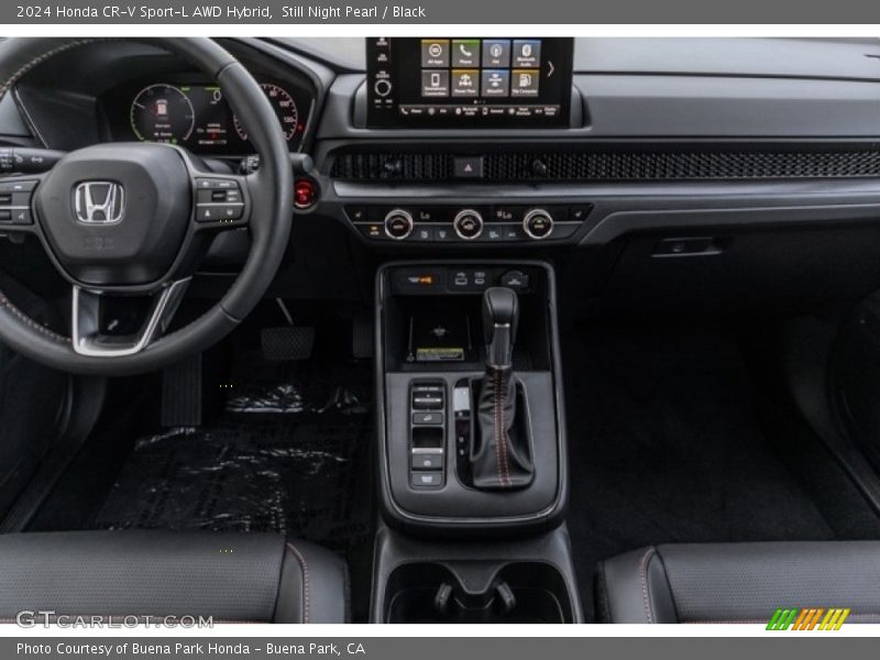 Dashboard of 2024 CR-V Sport-L AWD Hybrid