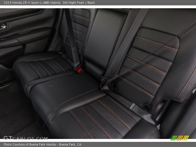 Rear Seat of 2024 CR-V Sport-L AWD Hybrid