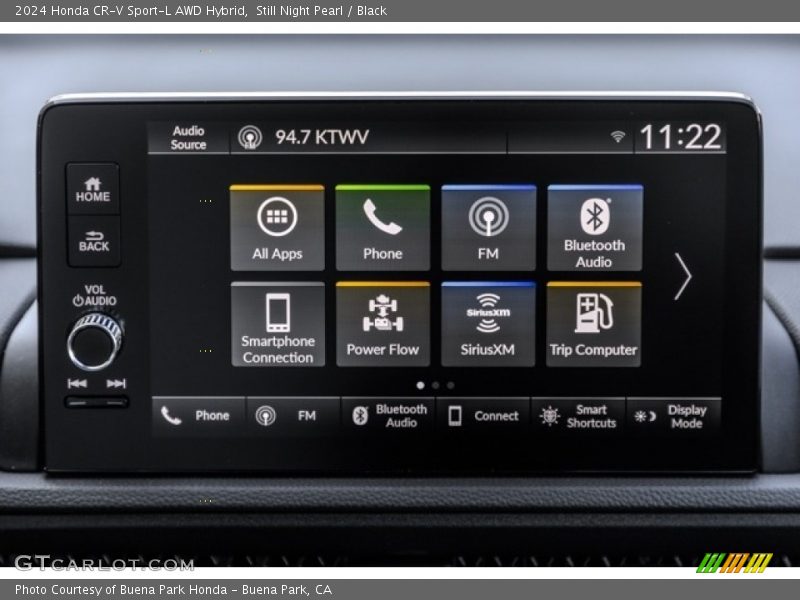 Dashboard of 2024 CR-V Sport-L AWD Hybrid