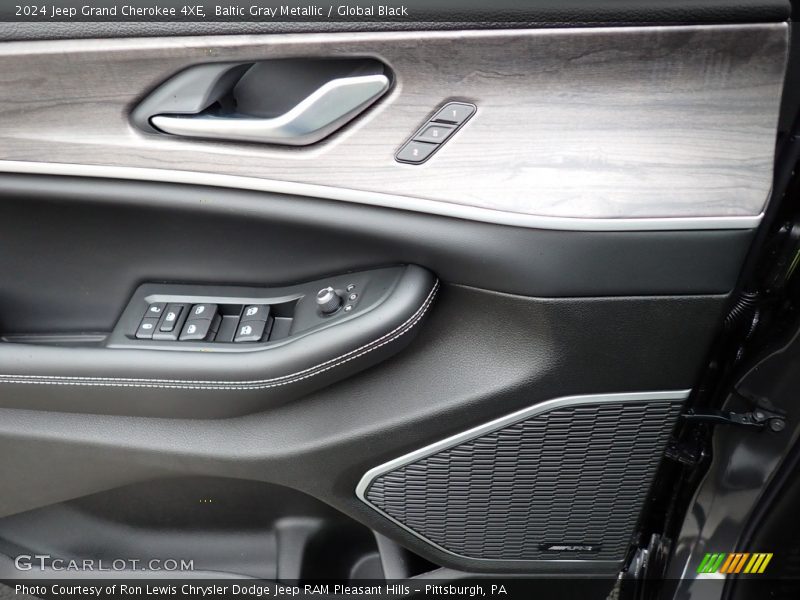 Baltic Gray Metallic / Global Black 2024 Jeep Grand Cherokee 4XE