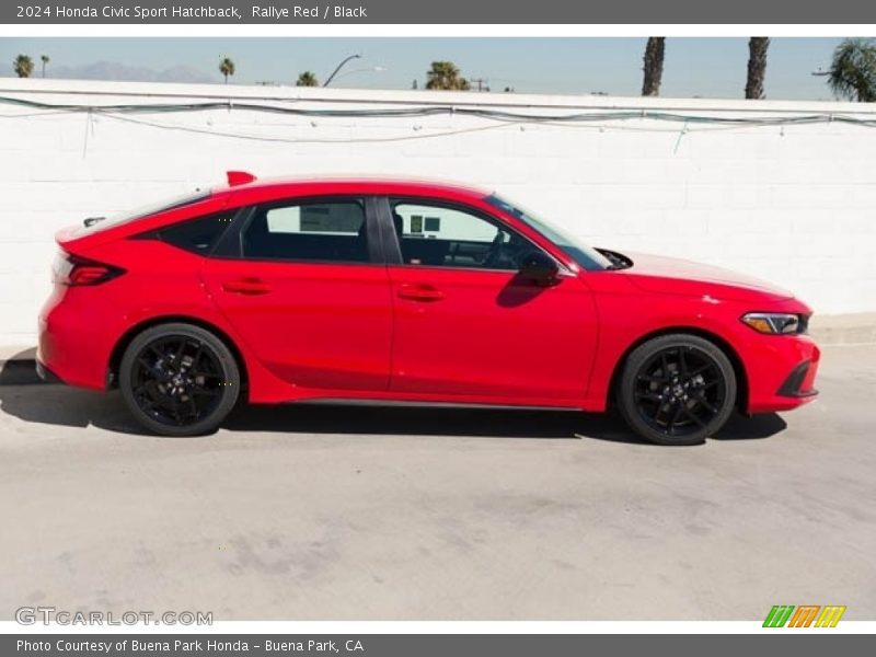  2024 Civic Sport Hatchback Rallye Red