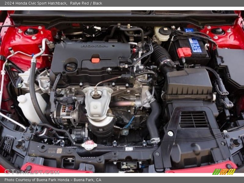  2024 Civic Sport Hatchback Engine - 2.0 Liter DOHC 16-Valve i-VTEC 4 Cylinder