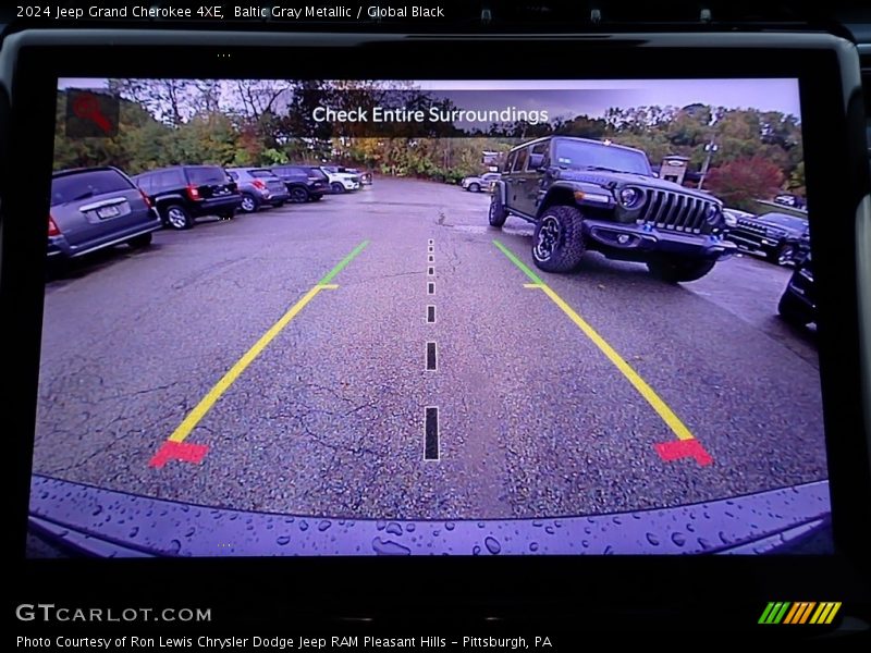 Baltic Gray Metallic / Global Black 2024 Jeep Grand Cherokee 4XE