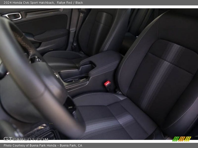 Front Seat of 2024 Civic Sport Hatchback