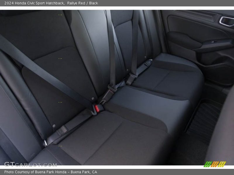 Rear Seat of 2024 Civic Sport Hatchback