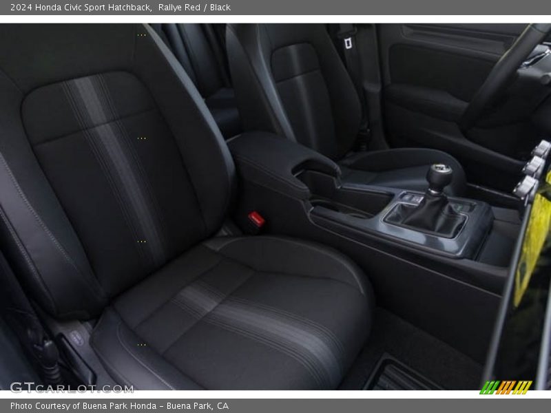 Rallye Red / Black 2024 Honda Civic Sport Hatchback