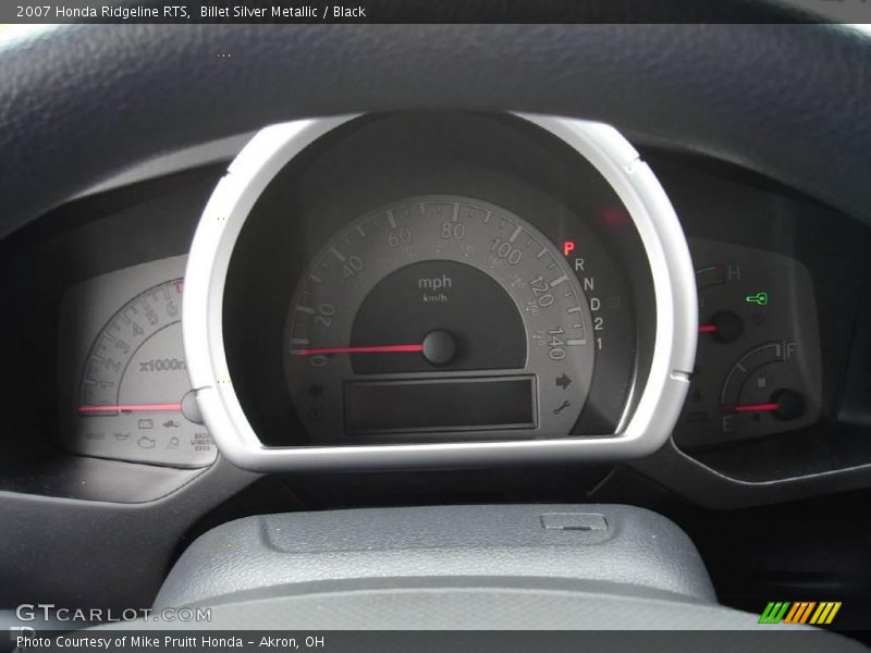 Billet Silver Metallic / Black 2007 Honda Ridgeline RTS