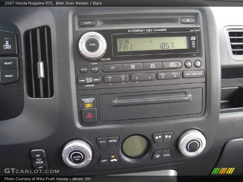 Billet Silver Metallic / Black 2007 Honda Ridgeline RTS