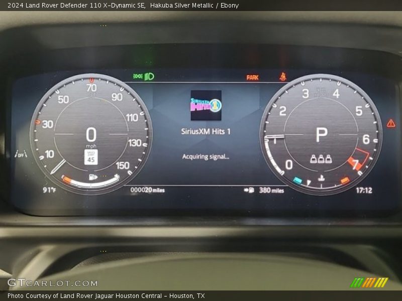  2024 Defender 110 X-Dynamic SE 110 X-Dynamic SE Gauges